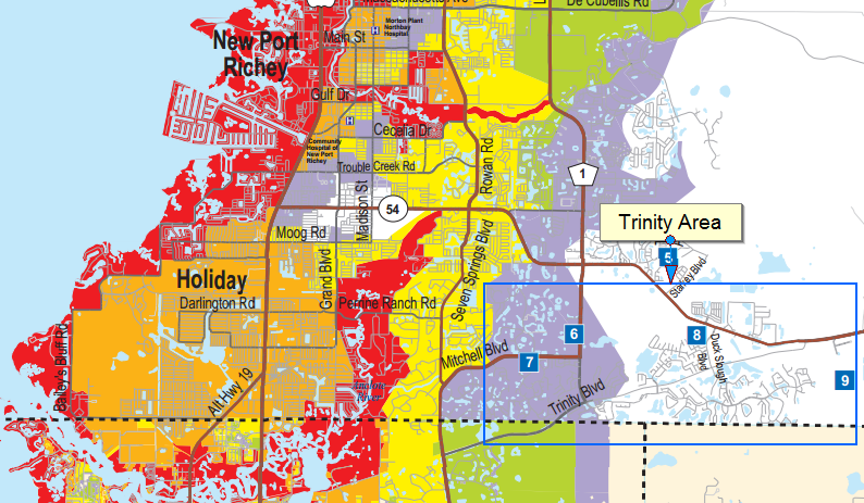 Pasco County Flood Zone Map Maps For You