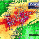 Tropical Storm Colin Rainfall Totals