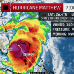 Hurricane Matthew 6 Oct 2016